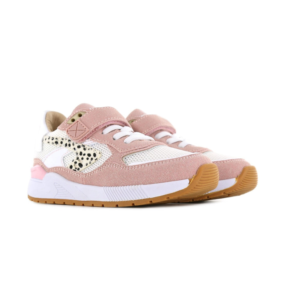 Shoesme Trainers Pink / Faux animal print. - Little Bigheads