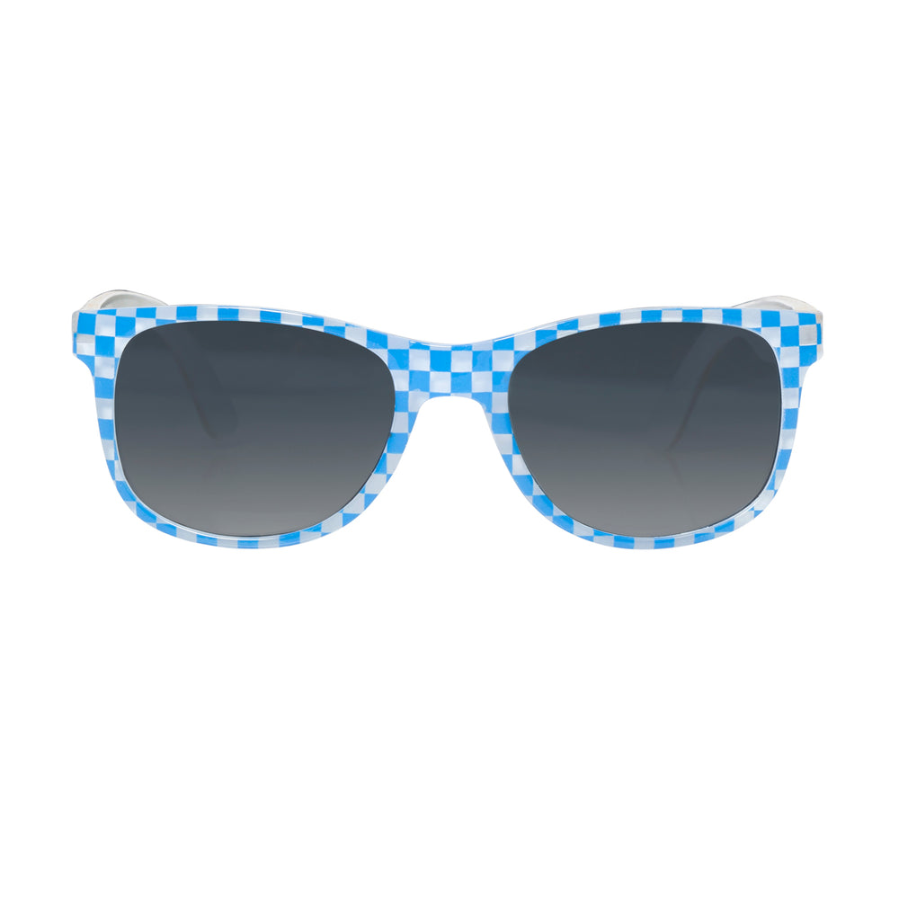 
                  
                    Rockahula - Retro Racing Check Sunglasses - Little Bigheads
                  
                