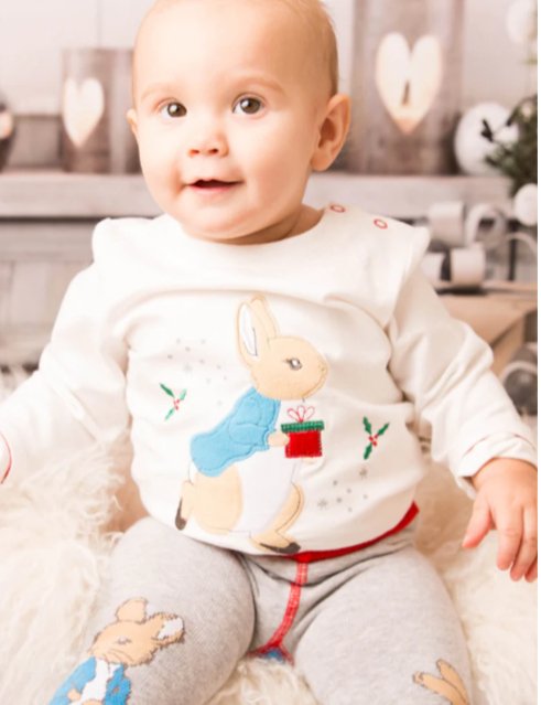 Blade & Rose Festive Peter Rabbit Top - Little Bigheads