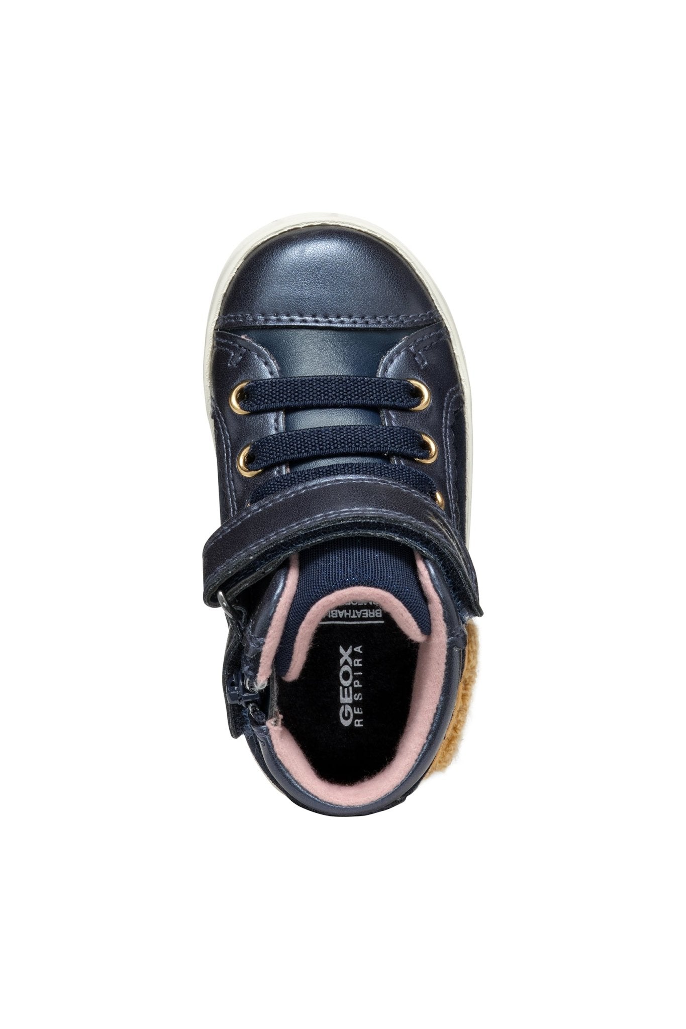 Geox Baby-Mädchen Sneakers Kilwi Girl B - Bequem, Atmungsaktiv, Mit Klettverschluss