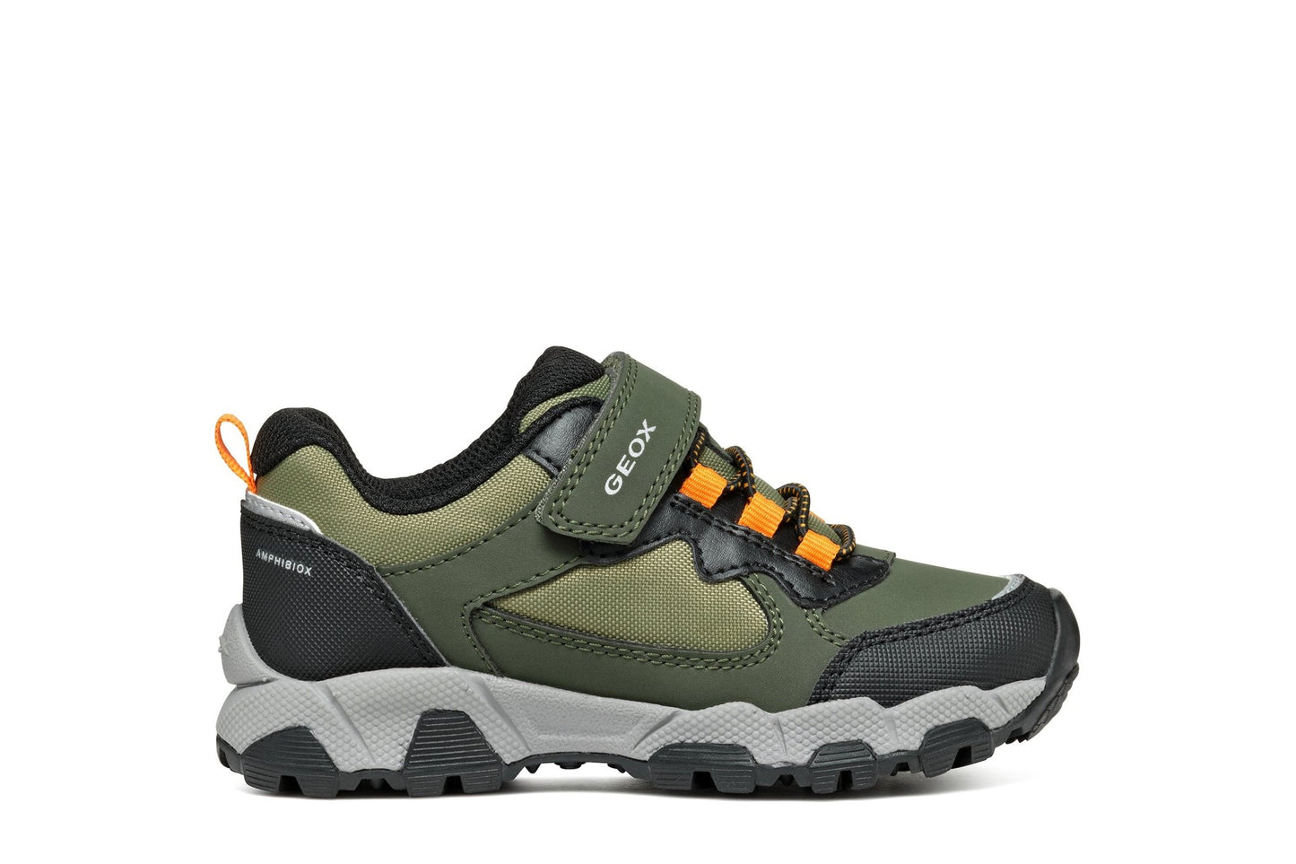 Geox - J Magnetar Boy B ABX - DK Green/Orange - Little Bigheads