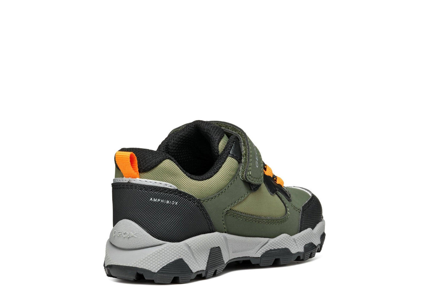 Geox - J Magnetar Boy B ABX - DK Green/Orange - Little Bigheads