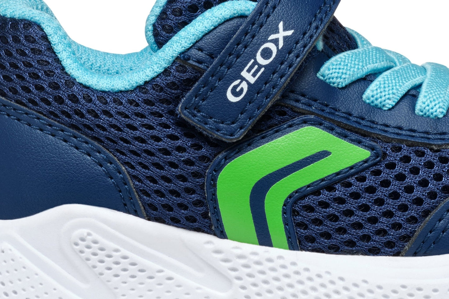 Geox | Sprintye boy | Navy/light green - Little Bigheads