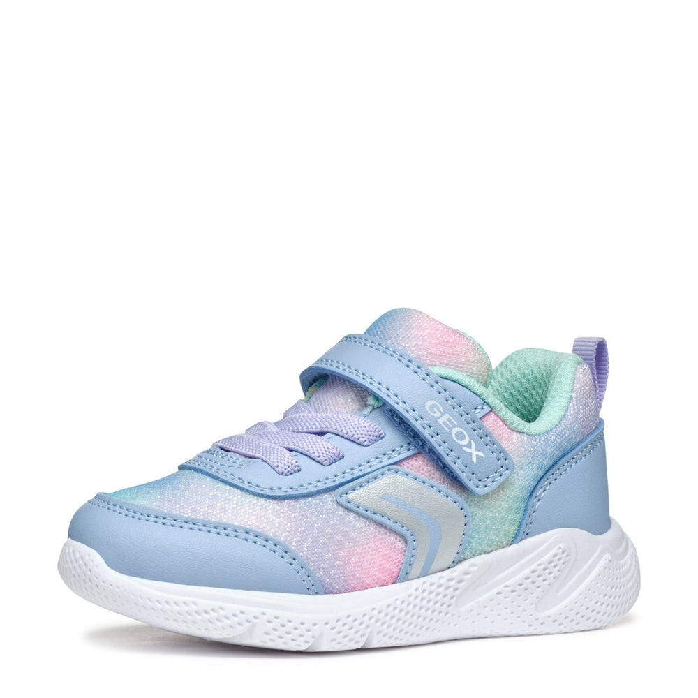 Geox | Sprintye girl | Sky/Multicolour - Little Bigheads