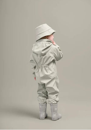 Grass & Air Puddle suit - Geothermal Grey - Little Bigheads