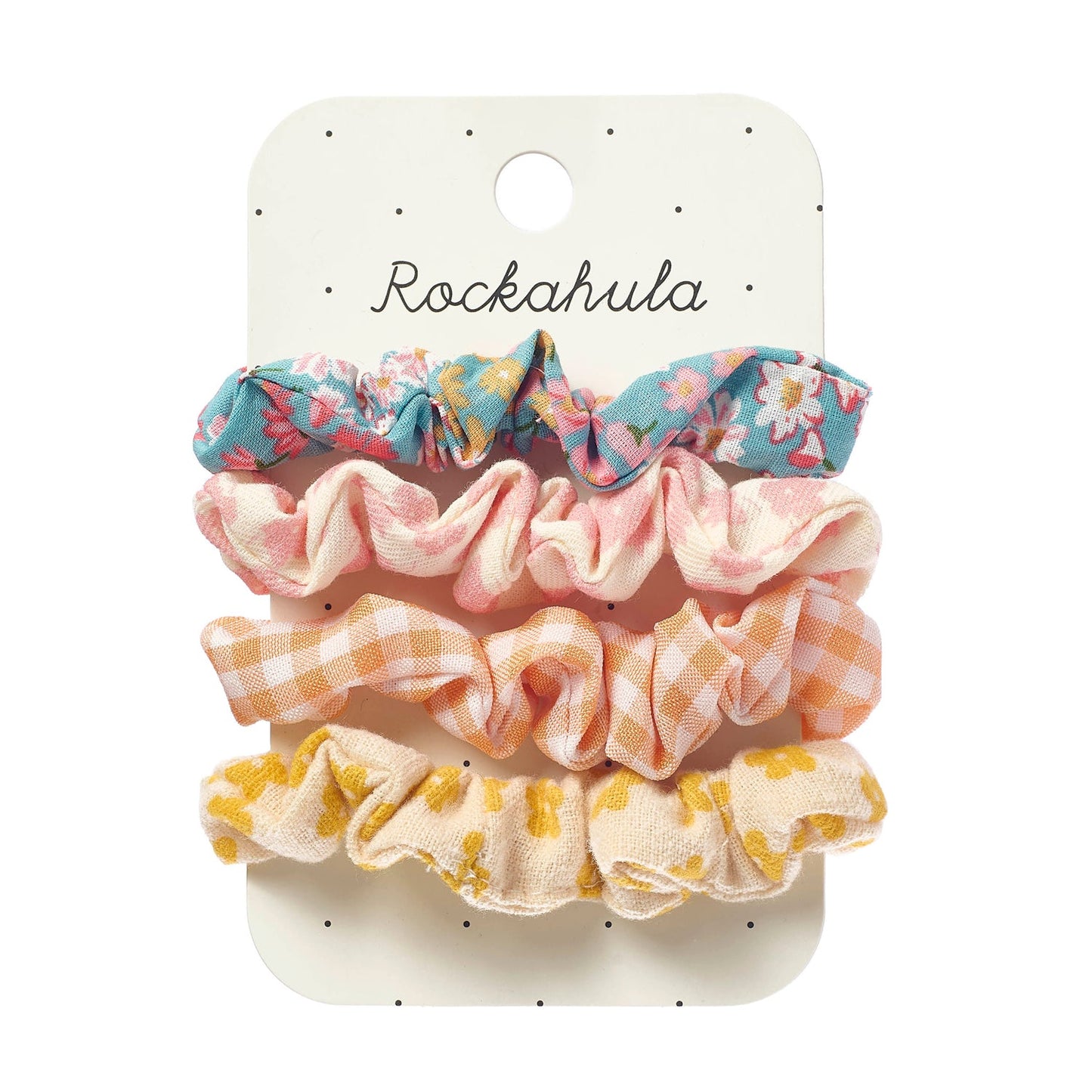 Heidi Floral Scrunchie Set - Children's Accessories - Rockahula - H2462B - Little Bigheads