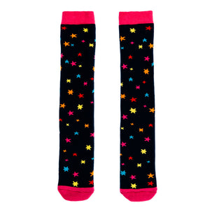 
            
                Load image into Gallery viewer, Squelch Socks - Confetti Stars One Size age 6-8yrs
            
        