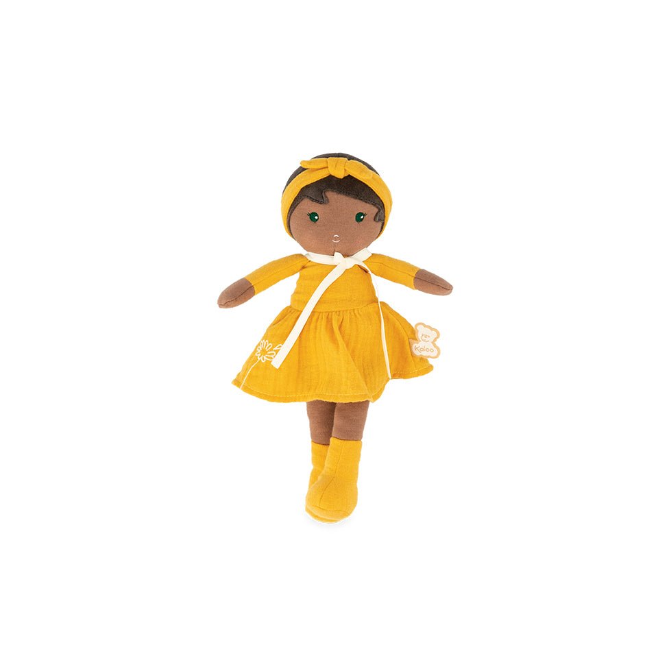 Kaloo my first doll - naomie 25cm with yellow dress