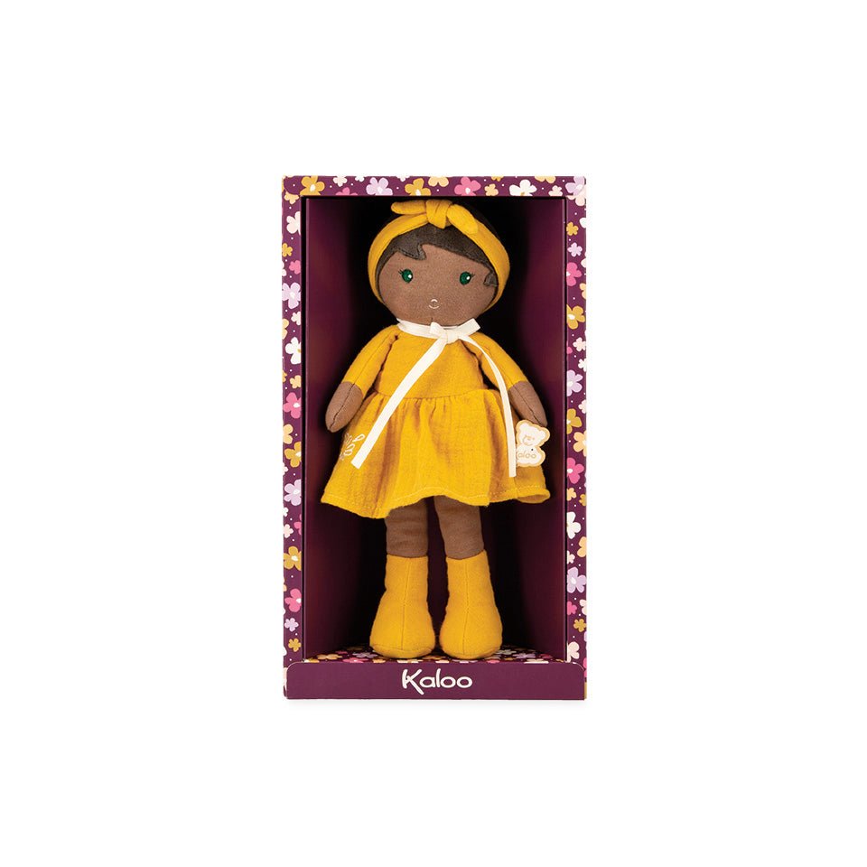 Kaloo my first doll - naomie 25cm with yellow dress in gift box