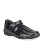 Start-rite stockist - Start-rite Leapfrog patent t-bar girls brogue style school shoe - Little Bigheads