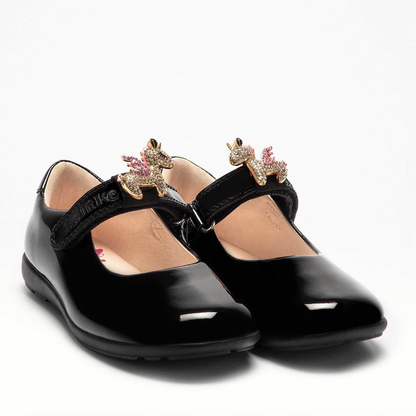 Lelli Kelly Bliss Black Patent F Width - Little Bigheads