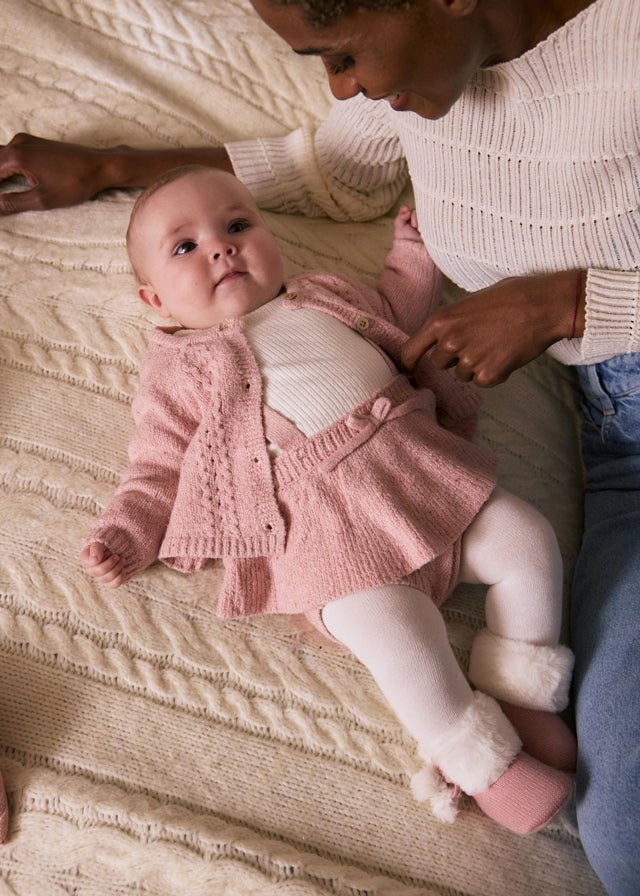 Mayoral | 3PC Knit Set - Orchid - Little Bigheads