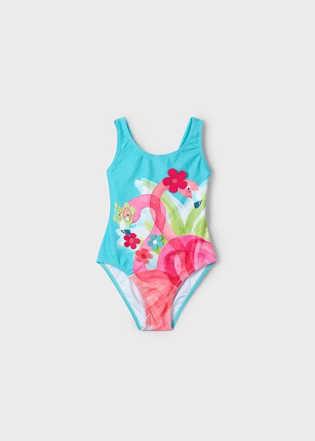 
                  
                    Mayoral | Agate Flamingo Swimsuit - Little Bigheads
                  
                