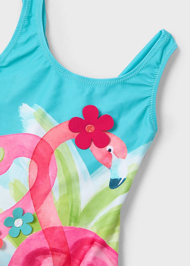 
                  
                    Mayoral | Agate Flamingo Swimsuit - Little Bigheads
                  
                