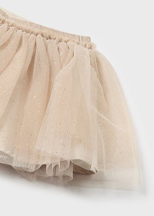 Mayoral - Almond Tulle Skirt - Little Bigheads