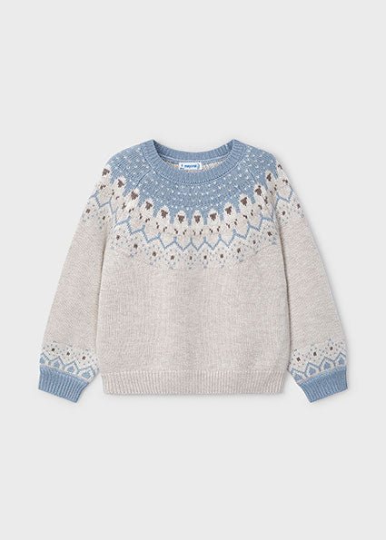 
                  
                    Mayoral - Alpaca St Jacquard Jumper - Little Bigheads
                  
                