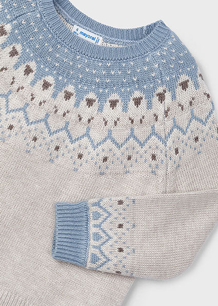 
                  
                    Mayoral - Alpaca St Jacquard Jumper - Little Bigheads
                  
                