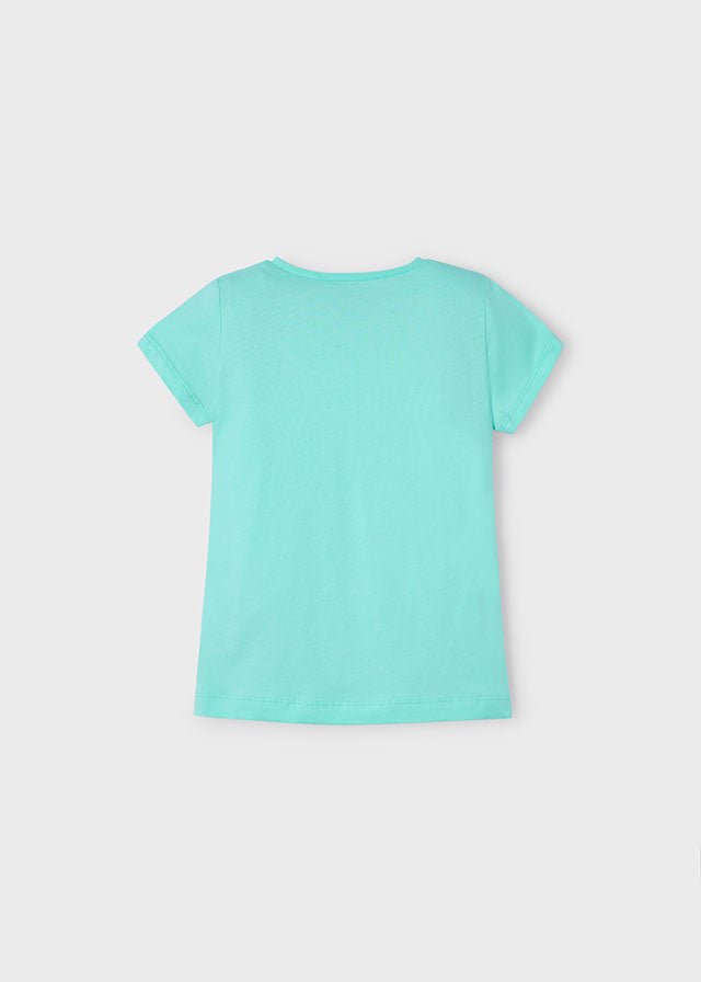 
                  
                    Mayoral | Aqua Short Sleeve T-Shirt - Little Bigheads
                  
                
