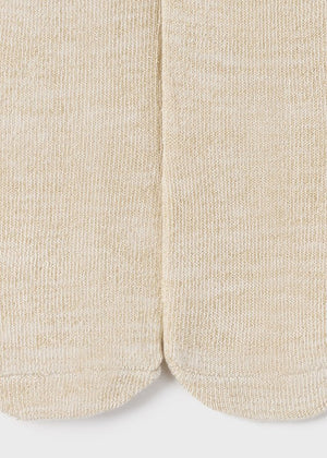 Mayoral - Beige maza thick tights - Little Bigheads