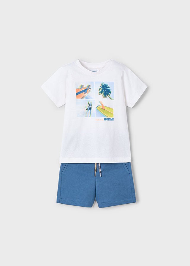 
                  
                    Mayoral | Blue Knit Short Set - Little Bigheads
                  
                