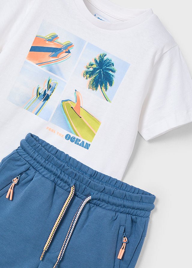 
                  
                    Mayoral | Blue Knit Short Set - Little Bigheads
                  
                