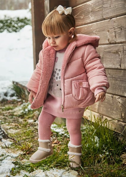 Mayoral - Blush Reversible Coat - Little Bigheads