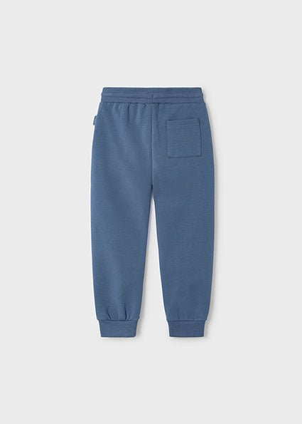 Mayoral | Cuffed fleece trousers - Steel grey - Little Bigheads