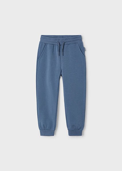 Mayoral | Cuffed fleece trousers - Steel grey - Little Bigheads