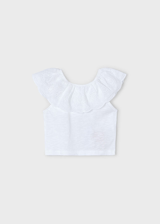 
                  
                    Mayoral | Frill Neck Top - Little Bigheads
                  
                