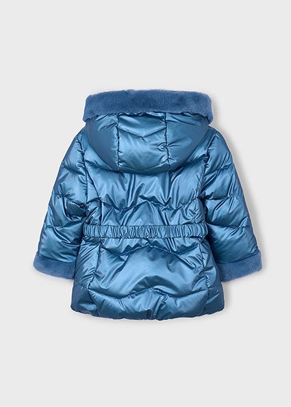 Mayoral | Glossy Coat - Ocean - Little Bigheads