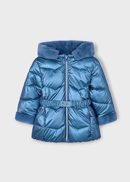 Mayoral | Glossy Coat - Ocean - Little Bigheads