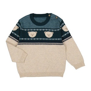 Mayoral - Jade Jacquard Jumper - Little Bigheads