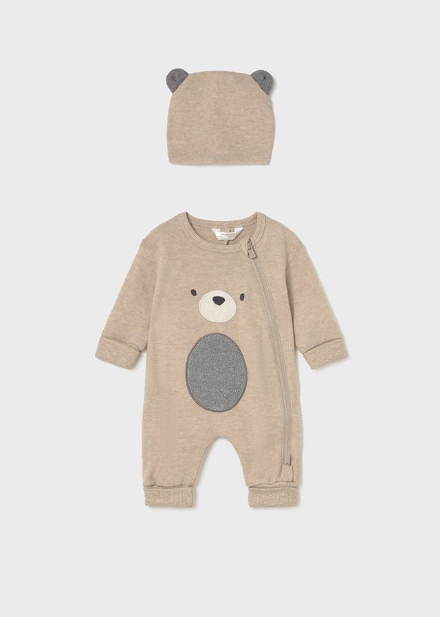Mayoral | Long Romper with Hat - Little Bigheads