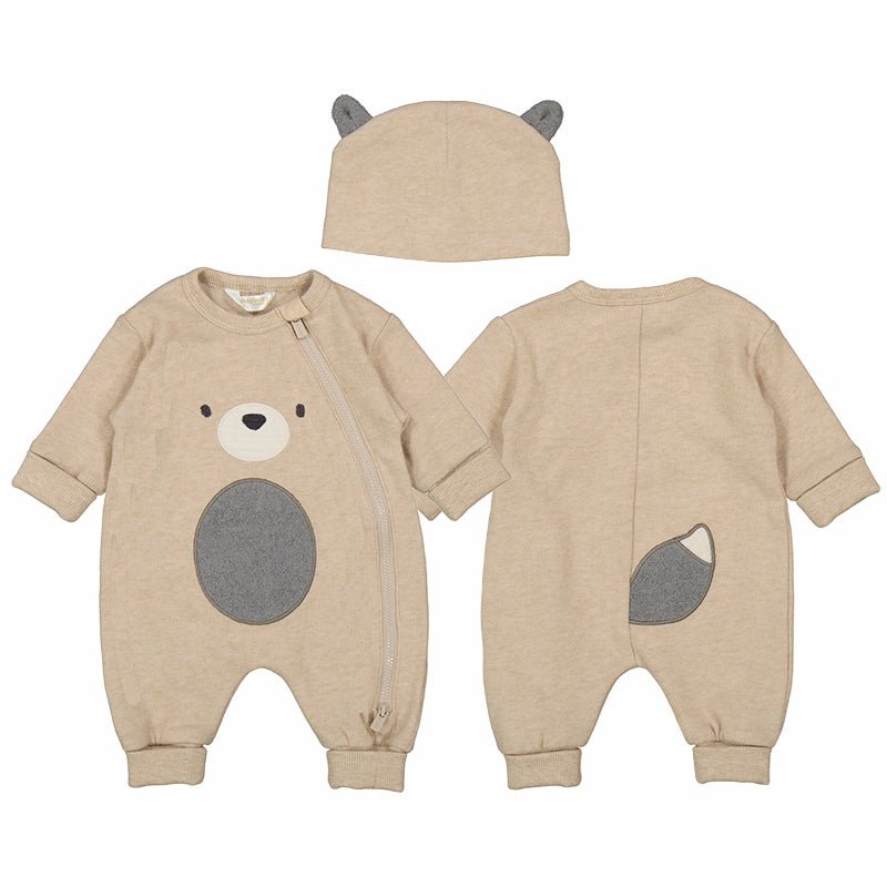 Mayoral | Long Romper with Hat - Little Bigheads