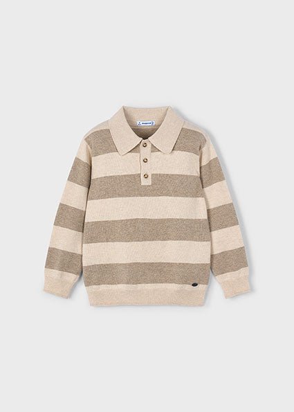 Mayoral | Long sleeve knit polo - Little Bigheads