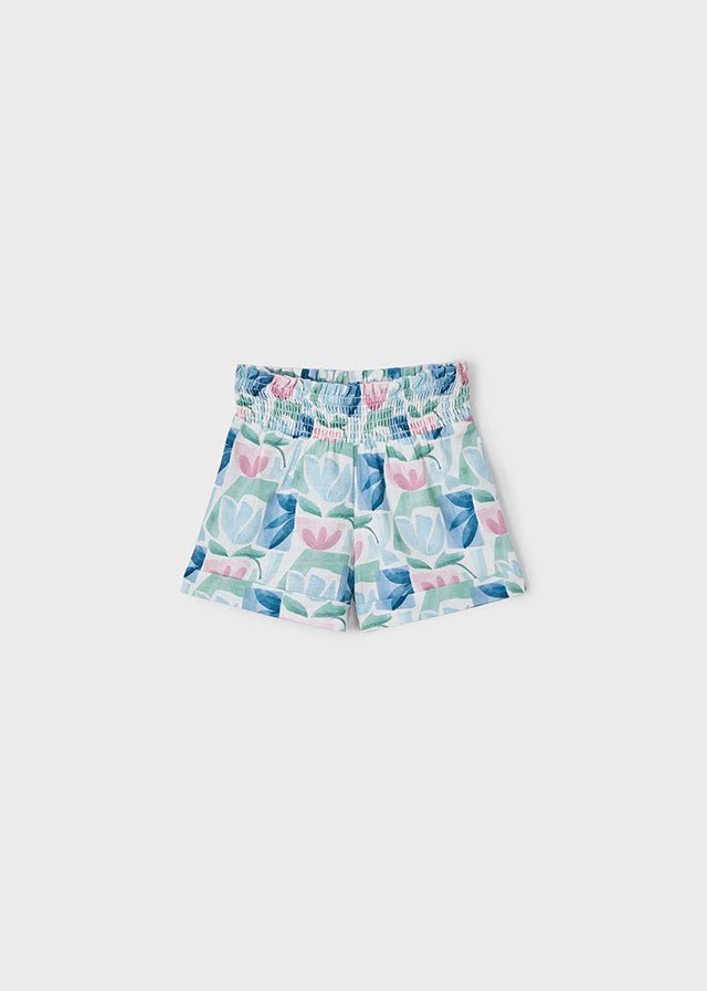 Mayoral | Mint Patterned Shorts - Little Bigheads