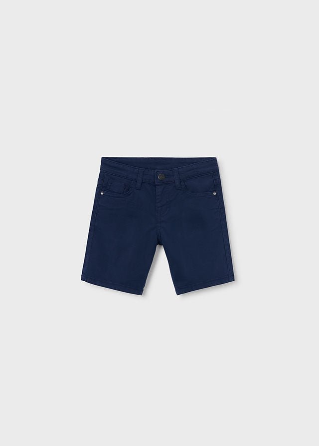 Mayoral toddler/kids Navy blue twill shorts with pockets 