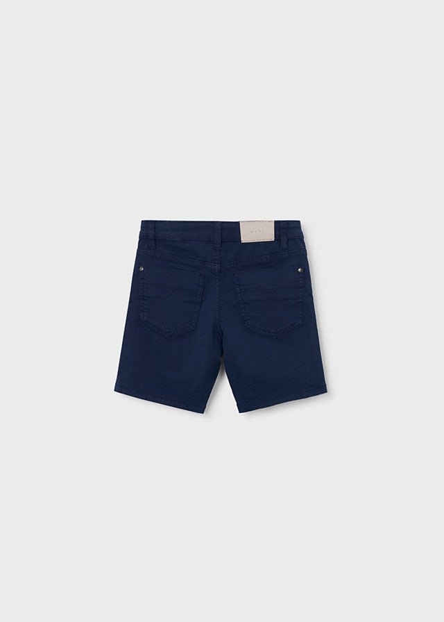 Mayoral toddler/kids Navy blue twill shorts with pockets 