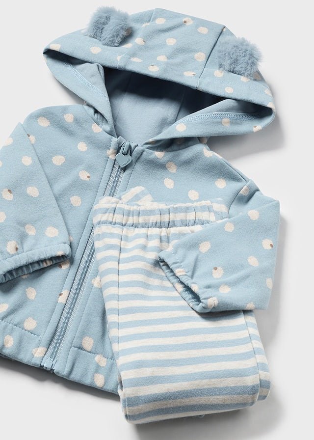 
                  
                    Mayoral - Polar Blue Jacquard tracksuit - Little Bigheads
                  
                