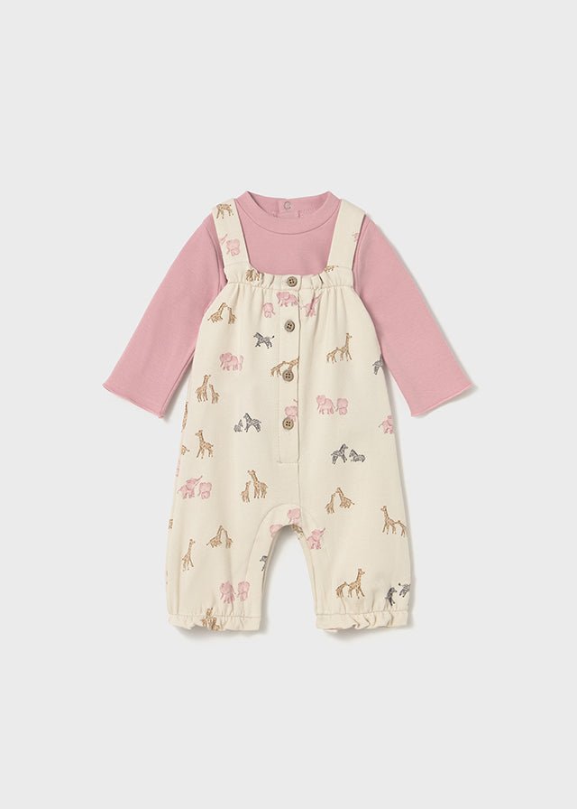 Mayoral | Printed Dungaree Set - Little Bigheads