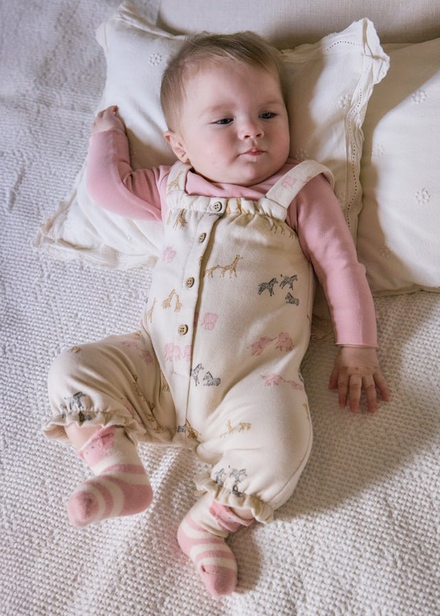 Mayoral | Printed Dungaree Set - Little Bigheads