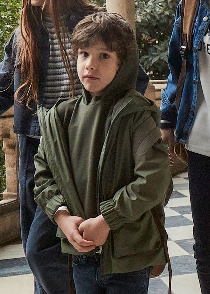 Mayoral | Rain Coat - Olive - Little Bigheads