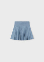 Mayoral - Sky blue knit pleated skirt - Little Bigheads