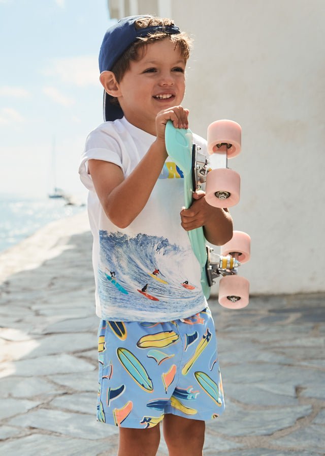 Mayoral | Sky Swim Shorts - Little Bigheads