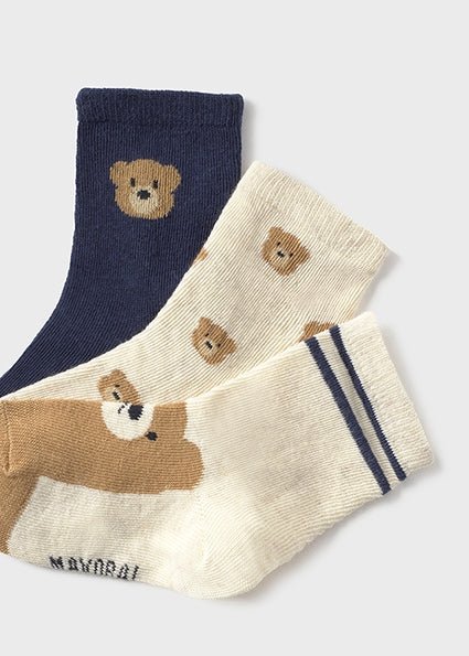 Mayoral | Sock Set 3pk - Little Bigheads