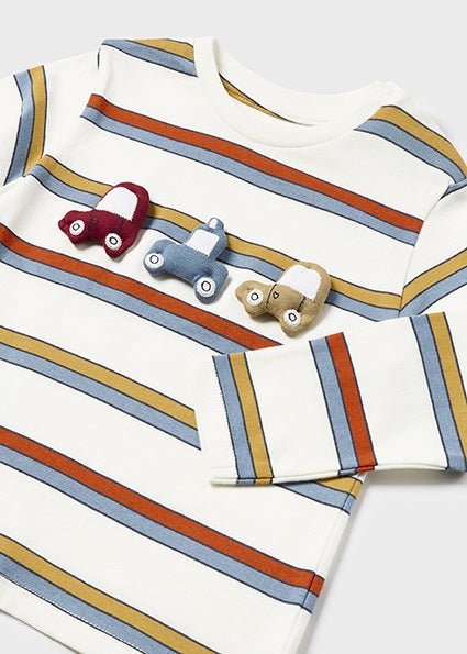 
                  
                    Mayoral - Stripe T-Shirt - Little Bigheads
                  
                