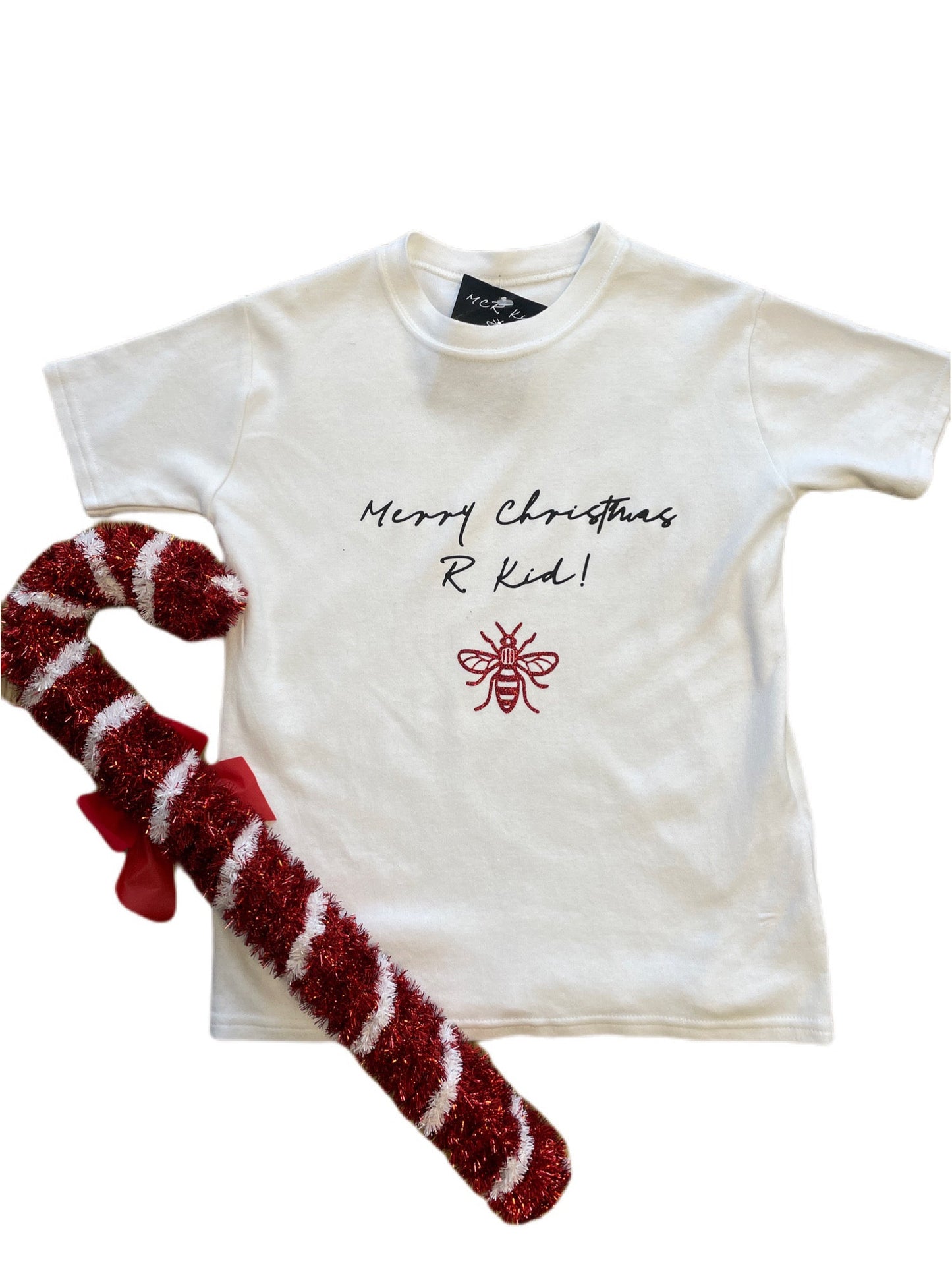 Merry Christmas R Kid T shirt - Little Bigheads