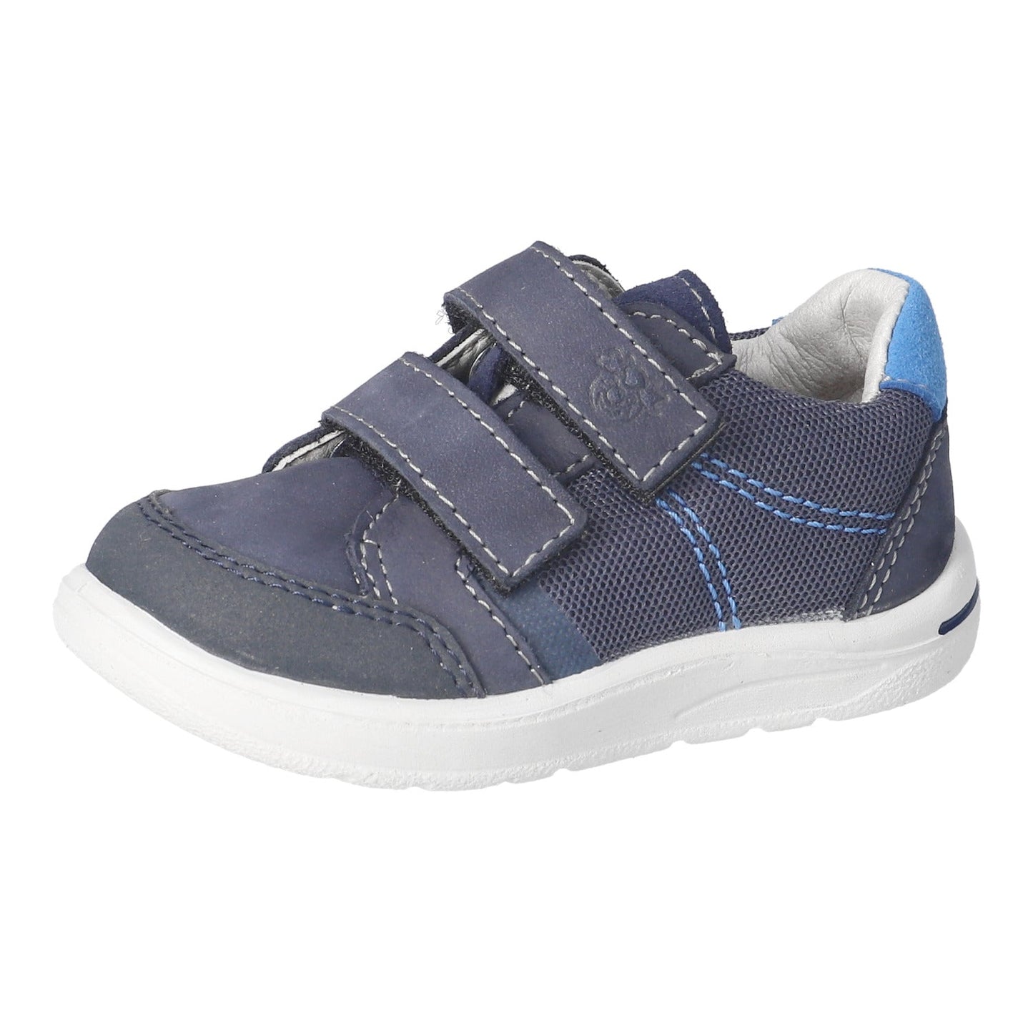 Ricosta Pepino RILEY boys’ shoe in nautic blue with Velcro fastening

