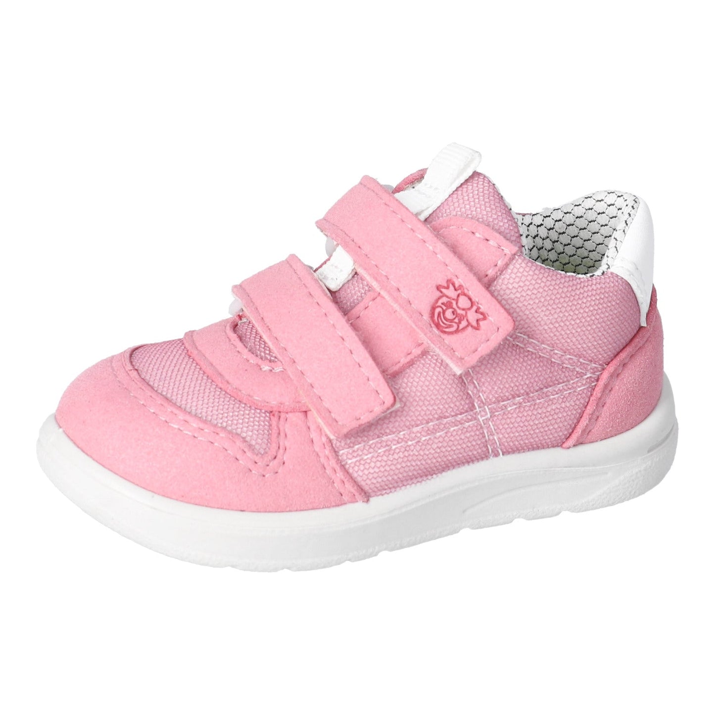 Ricosta Pepino Sam Rosato/Mallow washable sneaker with Velcro straps

