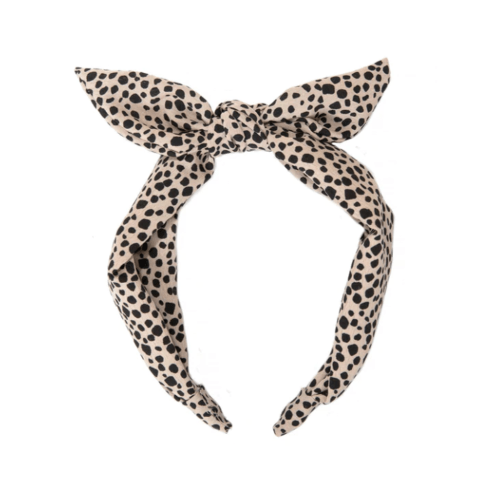 Rockahula leopard love tie hairband